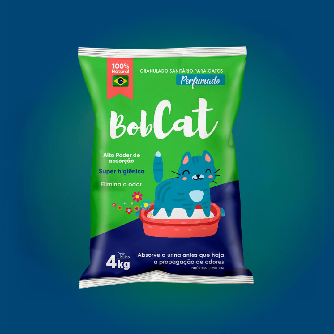 Areia Higiênica 4KG BobCat